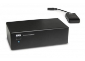 NAD Wireless USB DAC 1 USB convertidor inalámbrico con salida estéreo o coaxial.