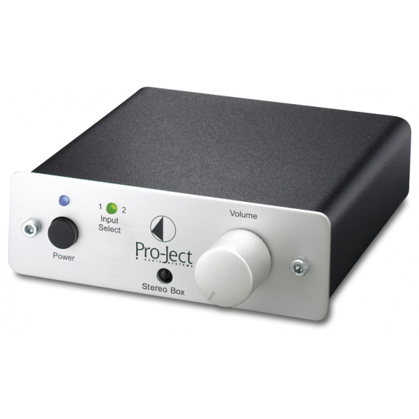 Project Stereo Box amplificador integrado 2x20W 8Ohms tamaño micro 4 x 10 x 12 c