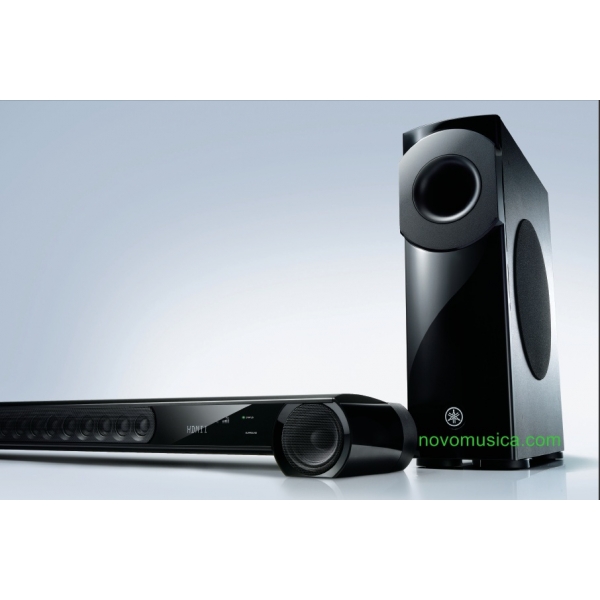 Barra de sonido Yamaha YSP-3300 subwoofer inalámbrico, 18 altavoces, 4 HDMI comp