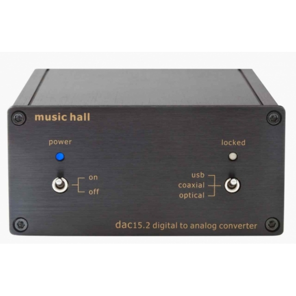 Music Hall a15.2 Convertidor digital / analogico. Entradas digitales coaxial, óp