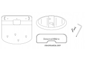 B&W Zeppelin Air soporte pared