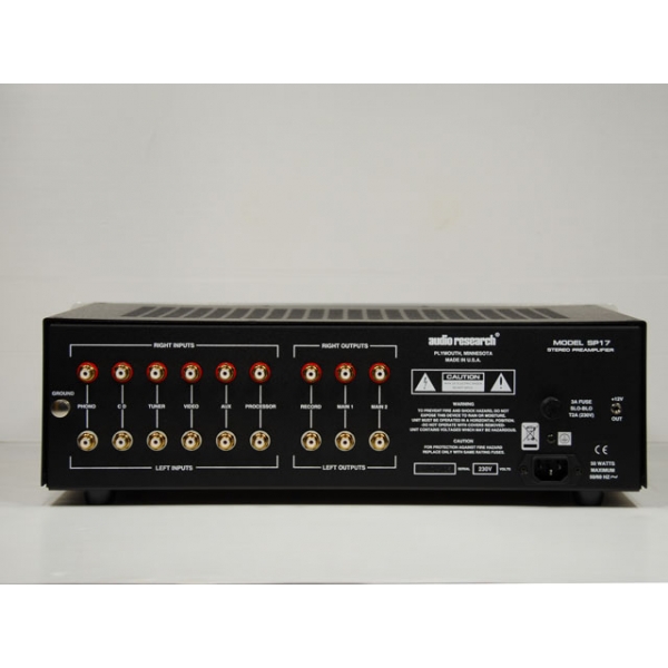 Previo audio Research SP 17 L