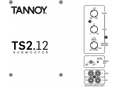 Subwoofer Tannoy TS 2.12 subwoofer activo de 500Watios que incorpora un dos woof
