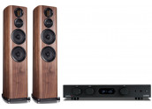Audiolab 6000A + Wharfedale...
