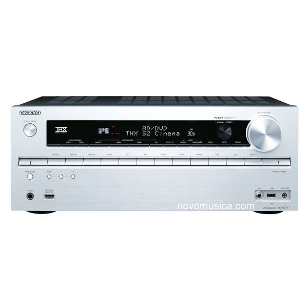 Amplificador Onkyo TXNR717 Qdeo 4K spotify android remote instaprevue