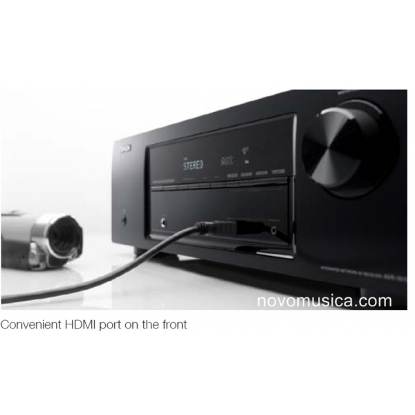 Receptor AV Denon AVR-1513 75 Watios 3D 4HDMI radio FM