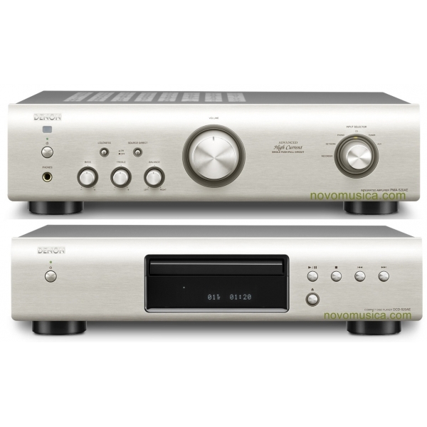 Equipo de sonido Denon DCD-520AE y PMA-520AE conjunto compuesto por amplificador