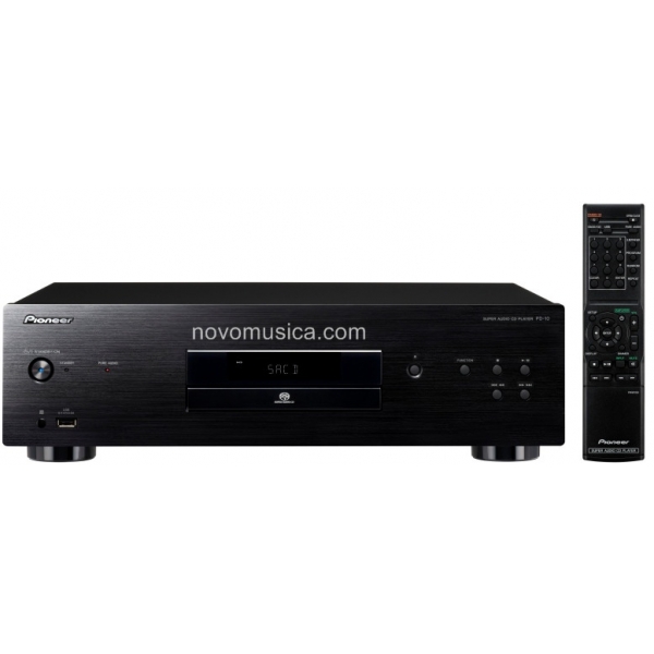 Lector CDs Pioneer PD-10 Entrada USB compatible MP3, disponible en color Negro o