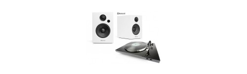 Tocadiscos y Altavoces