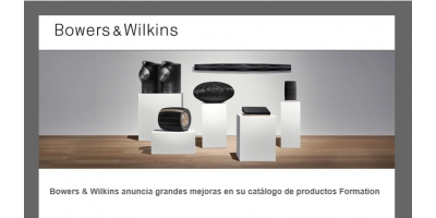 Actualización Bowers & Wilkins Formation: TIDAL, QOBUZ, TUNE IN...